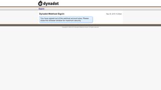 
                            3. Dynadot Webhost Signin - Dynadot Webhost Account