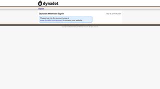 
                            3. Dynadot Webhost Signin - Dynadot Webhost …