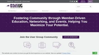 
                            5. Dynamics 365 User Group: Home