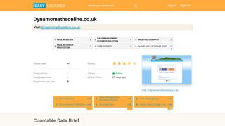 
                            4. Dynamomathsonline.co.uk: Dynamo Maths Online