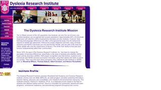 
                            4. Dyslexia Research Institute