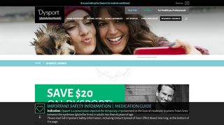 
                            3. Dysport® and ASPIRE Galderma Rewards - dysportusa.com