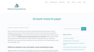 
                            5. Dz bank research paper - Hitchcock Financial