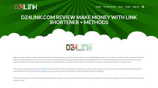 
                            2. DZ4Link.com Review Make Money with link shortener + ...