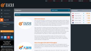 
                            2. DZHI - DZH International | About Company