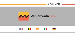 
                            1. E-Attijari sample home page
