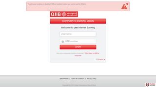 
                            5. E-Bank Login - QIIB