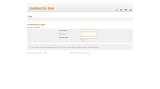 
                            8. E-Banking Login