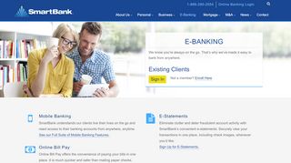 
                            3. E-Banking | Mobile Banking | SmartBank TN FL