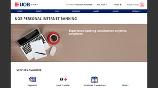 
                            4. E-Banking | Personal Internet Banking | UOB Malaysia