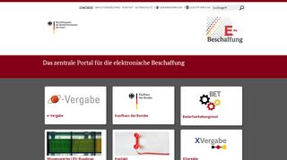 
                            5. E-Beschaffung - Startseite