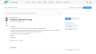 
                            9. E-bilanz with xbrl in sap - SAP Q&A