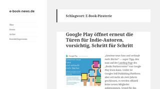 
                            4. E-Book-Piraterie – e-book-news.de