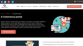 
                            3. E-Commerce Portal