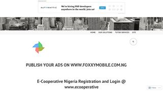 
                            2. E-Cooperative Nigeria Registration and Login @ www ...