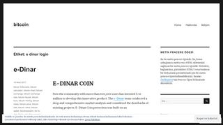 
                            2. e dinar login – bitcoin
