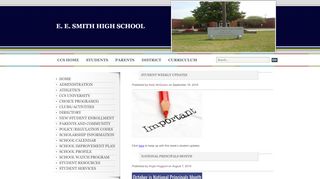 
                            6. E. E. Smith High School