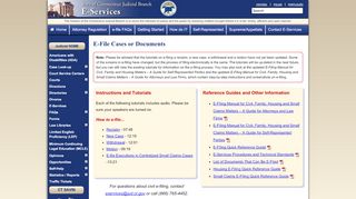 
                            4. E-File Cases or Documents - CT Judicial Branch