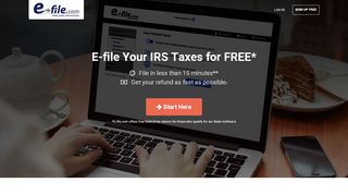 
                            2. E-file Your IRS Taxes for Free with E-file.com ®