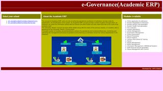 
                            5. e-Governance(Academic ERP)