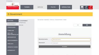 
                            2. E-Government-Portal - Login-Seite - Land Oberösterreich