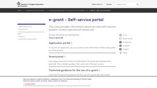 
                            3. e-grant - Self-service portal — Uddannelses- og ...