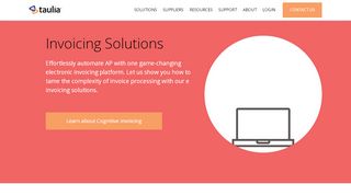 
                            2. E Invoicing Solutions | Taulia