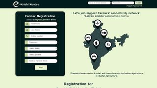 
                            6. e-krishi kendra Digital Agriculture Portal