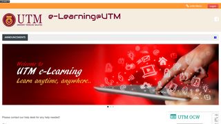 
                            8. e-Learning@UTM