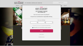 
                            2. E-learning - Diageo Bar Academy
