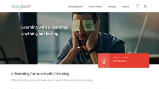 
                            2. e-learning for your organisation - easylearn