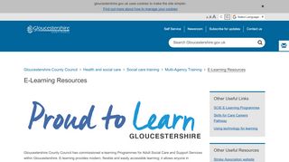 
                            1. E-Learning Resources - Gloucestershire County …