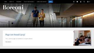 
                            3. e-learning with Blackboard - Bocconi University Milan