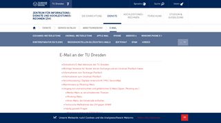 
                            11. E-Mail an der TU Dresden — Zentrum für Informationsdienste ...