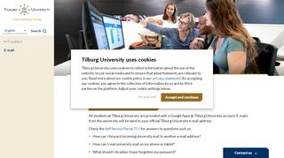 
                            1. E-mail for students | Tilburg University
