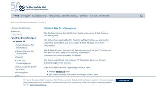 
                            5. E-Mail für Studierende | Fachhochschule Kiel - fh …