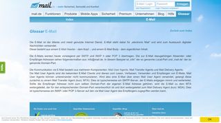 
                            9. E-Mail - mail.de GmbH