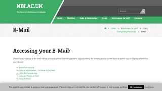 
                            6. E-Mail - NBI.AC.UK