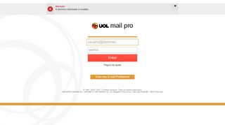 
                            8. E-mail Pro - UOL