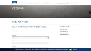 
                            11. E-Mail support - AVL DITEST – vehicle diagnostics