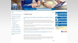 
                            2. E-Media Login - University Library LMU - LMU Munich