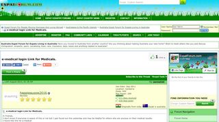 
                            7. e-medical login Link for Medicals. - Expat Forum