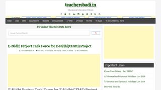
                            5. E-Nidhi Project Task Force for E-Nidhi(CFMS) Project ...