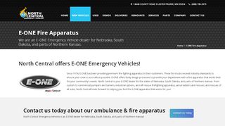 
                            8. E-ONE Fire Apparatus - North Central Emergency Vehicles