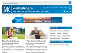 
                            4. E-Paper Abo - Aboservice - Zeitung - kreiszeitung.de