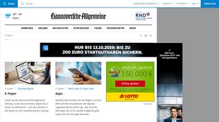 
                            3. E-Paper – HAZ – Hannoversche Allgemeine