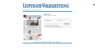 
                            5. E-Paper Leipziger Volkszeitung