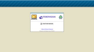 
                            5. e-PEMERIKSAAN - PERKESO Online Application