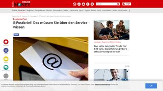 
                            6. E-Postbrief: Das müssen Sie über den Service wissen ...