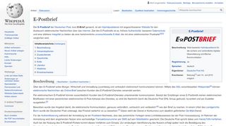
                            8. E-Postbrief – Wikipedia